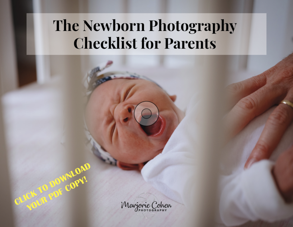 Newborn photography checklist downloadable pdf.